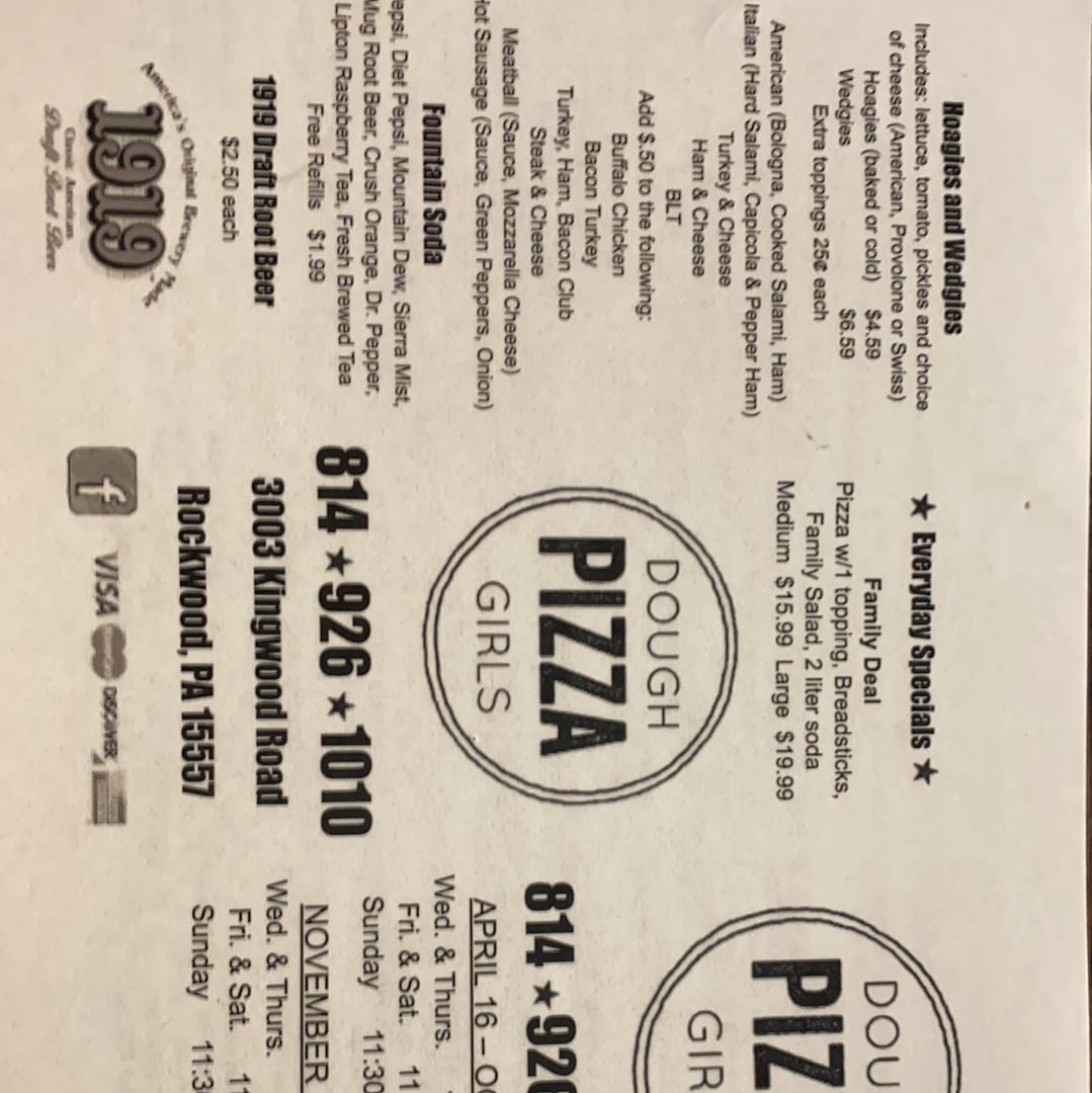 Dough Girls Pizza