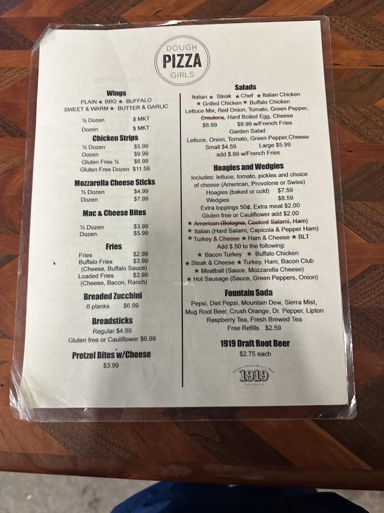 Dough Girls Pizza Menu image 4